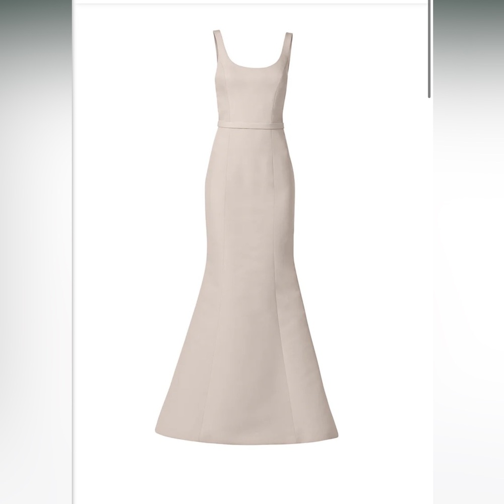 AMSALE Bentley Dress Size 4 - Champagne Color